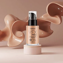 Load image into Gallery viewer, FARMASi Full Coverage Foundation Makeup, 30 mL Liquid Cream, Lightweight Long Lasting Coverage, Breathable Skin Moisturizer with Color True Matte Blending, Face Makeup (Porcelain)