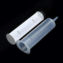 Load image into Gallery viewer, 3 Pack 150ml Syringes, Large Plastic Garden Syringe for Scientific Labs, Watering, Refilling