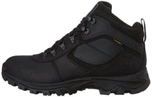 Load image into Gallery viewer, Timberland Men's Anti-Fatigue Hiking Waterproof Leather Mt. Maddsen Sneaker, Black, 11