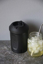 Load image into Gallery viewer, Elite Gourmet HyperChiller Patented Instant Coffee/Beverage Cooler, Ready in One Minute, Reusable for Iced Tea, Wine, Spirits, Alcohol, Juice, 12.5 Oz, HC1 Black
