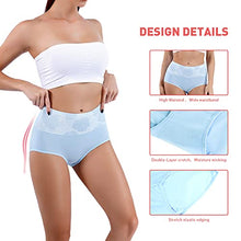 Load image into Gallery viewer, Honzadar Womens High Waist Underwear,Tummy Control briefs,Postpartum Panties,C-Section Recovery,Multipack.