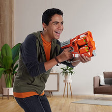 Load image into Gallery viewer, Nerf Zombie Strike FlipFury Blaster -- 2 Flipping 6-Dart Drums -- Fire 6 Darts, Flip, Fire 6 More -- 12 Nerf Zombie Strike Elite Darts (Amazon Exclusive)