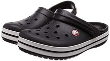 Load image into Gallery viewer, Crocs unisex-adult Crocband Clog | Comfortable Slip On Casual Water Shoe Black Men's 10, Women's 12 Medium