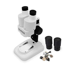 Load image into Gallery viewer, Educational Insights GeoSafari Stereoscope, Introductory Stereo Microscope for Kids, Dual Eyepiece Up to 20x Magnification, Includes 12 Rock Samples, Ages 8+