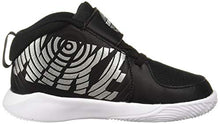 Load image into Gallery viewer, Nike Unisex-Baby Team Hustle D 9 (TD) Sneaker, Black/Metallic Silver-Wolf Grey, 2C Regular US Toddler