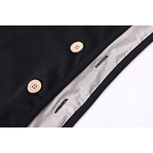 Load image into Gallery viewer, Radia Smart EMF Wrap Poncho |Radiation Protection| Large Pregnancy Blanket, 5G Anti-Radiation, Cotton, EMF Blanket 28" x 72", Black