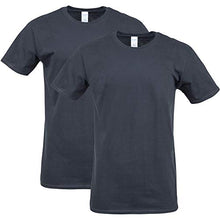 Load image into Gallery viewer, Gildan Men's Softstyle Cotton T-Shirt, Style G64000, 2-Pack Black/Royal