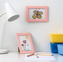 Load image into Gallery viewer, FISKBO Frame Photo Picture 5 X 7" Multicolor (4 Pack) (pink)