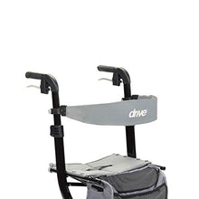 Load image into Gallery viewer, Drive Medical Nitro Euro Style Rollator Walker, Tall Height, Black