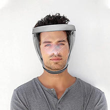 Load image into Gallery viewer, Full Face High-Definition Protective_Shields, Unisex Cycling Face_Protective with Clear Polycarbonate Protective and Anti-Fog to Protect Eyes, Nose, Mouth, Anti-sand and anti-splash headgear