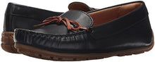 Load image into Gallery viewer, Clarks Women's Dameo Swing Driving Style Loafer, Navy Leather, 7.5 Medium US