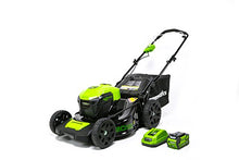 Load image into Gallery viewer, Greenworks G-MAX 40V 20-Inch Cordless 3-in-1 Lawn Mower with Smart Cut Technology, (1) 4Ah Battery and Charger included MO40L410
