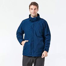 Load image into Gallery viewer, 3 in 1 Outdoor Jackets Softshell Windbreaker Waterproof Hooded Rain Coat Warm Fleece Jackets for Men Women Skiing Climbing Traveling