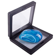 Load image into Gallery viewer, BTEOBFY Blue Agate Palm Stones,Warm&Air Blue Lace Stone, Natural Healing Crystal Therapy Worry Stones for Meditation Chakra Balancing Collection, Irregular Shape