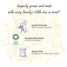 Load image into Gallery viewer, Burt's Bees Baby - Bibs, 4-Pack Lap-Shoulder Drool Cloths, 100% Organic Cotton with Absorbent Terry Towel Backing (Heather Grey)