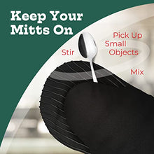 Load image into Gallery viewer, Big Red House Mini Oven Mitts, Made with Recycled Cotton Infill, 480 F Heat Resistant, 1 Pair Black