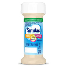 Load image into Gallery viewer, Similac Pro-Advance Infant Formula with 2'-FL Human Milk Oligosaccharide (HMO) for Immune Support, Ready to Drink Bottles, 2 fl oz (48 count)