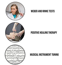 Load image into Gallery viewer, AMT 128 Hz Medical-Grade Tuning Fork Instrument with Fixed Weights, Non-Magnetic Aluminum Alloy (C 128)