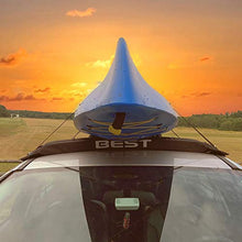 Load image into Gallery viewer, Best Marine Kayak Roof Rack Pads. 38" Universal Roof Rack Carrier for Kayaks, Canoe, SUP Paddle Board, Surfboard & Luggage. XL Kayak Accessories for Car & SUV Without Cross Bars. Straps Included.