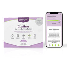 Load image into Gallery viewer, Proov PdG - Progesterone Metabolite – Test | Only FDA-Cleared Test to Confirm Ovulation Quality at Home | 1 Cycle Pack | Works Great with Ovulation Tests | 5 PdG Test Strips