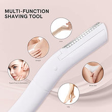 Load image into Gallery viewer, Eyebrow Razor for Women, Face Razors for Women, Dermaplane Razor for Women Face, Eyebrow Trimmer, Multipurpose Exfoliating Dermaplaning Tool, Facial Hair Removal, 6 Pack