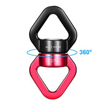 Load image into Gallery viewer, MDAIRC Heavy Duty Hanging Kit Swing Hangers and Hammock Spring and 360 Smooth Swing Swivel Spinner Kglobal Swivel Hook and Locking Snap Hooks for Wooden Sets,tire Swing Swivel, Seat Trapeze Yoga