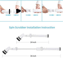Load image into Gallery viewer, Electric Spin Scrubber 360 Cordless Power Bathroom Scrubber Tub and Tile Shower Scrubber, Floor Scrubber with Long Handle and 3 Replaceable Cleaning Brush Heads for Cleaning Tile Wall Bathtub Kitchen