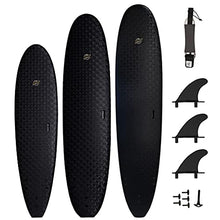 Load image into Gallery viewer, South Bay Board Co. - 7' / 8' / 9' Premium Foam Surfboards - Wax-Free Soft-Top Surfboards - Best Beginner Surfboards for Kids & Adults – Fins & Leash Included - Patented Heat Damage Prevention System