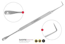 Load image into Gallery viewer, Suvorna Skinpal s75 Milia Cyst Blackhead Whitehead Comedone & Pimple Popper Blemish Remover Tool & Sharp Needle Lancet Face Acne Removal Extractor Stainless Steel Approved By Estheticians Dermatologist