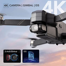 Load image into Gallery viewer, Ruko F11GIM Drones with Camera for Adults, 2-Axis Gimbal 4K EIS Camera, 2 Batteries 56Mins Flight Time,Brushless Motor, 5GHz FPV Transmission, GPS Auto Return Home, 5times Zoom No Fisheye