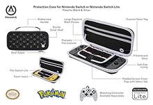 Load image into Gallery viewer, PowerA Protection Case for Nintendo Switch or Nintendo Switch Lite - Pokemon: Pikachu Black & Silver, Protective Case, Gaming Case, Console Case - Nintendo Switch