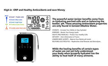 Load image into Gallery viewer, Water Ionizer and Water Purifier Machine,PH 3-11 Alkaline Acid Water Machine,Up to -800mV ORP, 8000 Liters Per Filter,11 plate electrode,Regulation valve to control PH and ORP/Auto-Cleaning