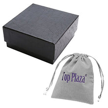 Load image into Gallery viewer, Top Plaza Handmade Retro Vintage Copper Wire Wrapped Tree of Life Oval Green Aventurine Healing Crystal Adjustable Ring Bronze Band Size 6 7 8