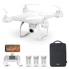 Load image into Gallery viewer, Potensic T25 Drone with Camera for Adults, 2K GPS FPV Camera Drone with Backpack, 3 Batteries, Auto Return Home, Follow Me, Waypoint Fly, Altitude Hold, 2022 Upgraded