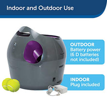 Load image into Gallery viewer, PetSafe Automatic Tennis Ball Launcher – Interactive Dog Ball Thrower – Adjustable Range – Motion Sensor – Indoor & Outdoor Toy – A/C Power or Batteries – Fetch Machine for Small to Large Dogs