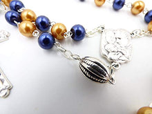 Load image into Gallery viewer, NOTRE DAME NCAA CATHOLIC ROSARY BEADS