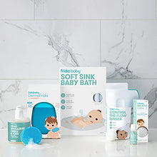 Load image into Gallery viewer, Soft Sink Baby Bath by Frida Baby Easy to Clean Baby Bathtub + Bath Cushion That Supports Baby's Head