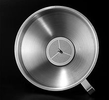 Load image into Gallery viewer, 3D Stainless Steel Funnel,Resin Filter Funnel for SLA/DLP/LCD Resin 3D Printing Liquid with Stainless Steel Strainer for Transferring Liquids