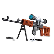 Load image into Gallery viewer, 720 Pieces Simulation Long Barrel Sniper Rifle Model Model Building Bricks, Educational Construction Toy Compatible with Lego