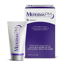 Load image into Gallery viewer, Mederma PM Intensive Overnight Scar Cream - Works with Skin's Nighttime Regenerative Activity - Once-Nightly Application is Clinically Shown to Make Scars Smaller & Less Visible - 1 Ounce