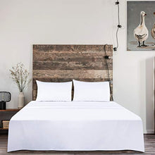 Load image into Gallery viewer, Utopia Bedding Flat Sheets - Pack of 6 - Soft Brushed Microfiber Fabric - Shrinkage & Fade Resistant Top Sheets - Easy Care (Twin, White)