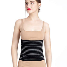Load image into Gallery viewer, SUISONG Postpartum Belt, Postpartum Postnatal Recovery Maternity Support Belt for Women, Pregnancy Belly Band Waist Trimmer Belt Slimming Body Shaper Belt (M, Black)