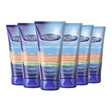 Load image into Gallery viewer, Noxzema Daily Deep Pore Cleanser For visibly clearer skin Ultimate Clear Face Wash Removes Dirt Makeup and Oil 6oz, 6 Count