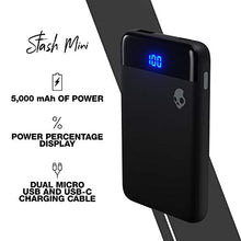 Load image into Gallery viewer, Skullcandy Stash Mini Power Bank - Black