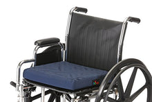 Load image into Gallery viewer, NOVA Medical Products Seat & Wheelchair Cushion, Convoluted “Egg Crate” Foam Cushion with Removable Cover, 16”W x 16”D x 3”Thick, Navy Blue Color (2652-3)