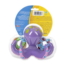 Load image into Gallery viewer, Nuby Floating Purple Octopus with 3 Hoopla Rings Interactive Bath Toy