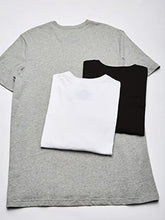 Load image into Gallery viewer, Tommy Hilfiger Men's Classic V Neck Multipack, Black/Grey Heather/White, Medium