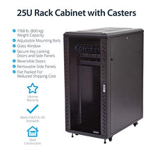 Load image into Gallery viewer, StarTech 25u 36in Knock-down Server Rack Cab