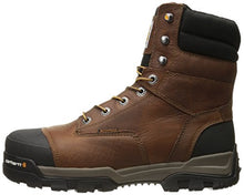 Load image into Gallery viewer, Carhartt mens 8" Energy Waterproof Composite Toe Cme8355 Industrial Boot, Peanut Oil Tan Leather, 15 Wide US