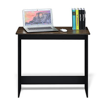 Load image into Gallery viewer, FURINNO Simplistic Study Table, Columbia Walnut
